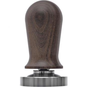 Calibrated Coffee Tamper 58mm with Spring Loaded Wooden Handle