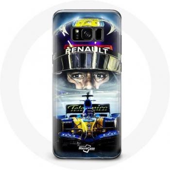 Hoesje voor Samsung Galaxy S8 plus Fernando Alonso