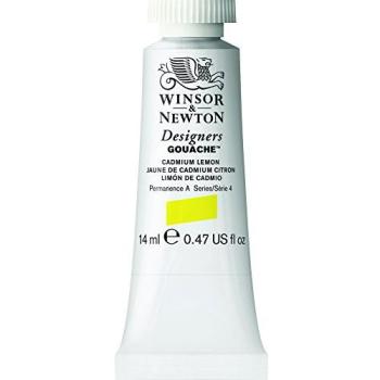 Cadmium Lemon Gouache, 14 ml – Winsor & Newton Designers