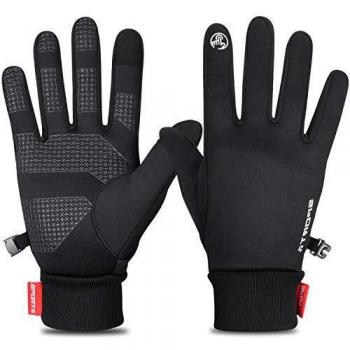 Yobenki Motorcycle Working Gloves (Black, XL)