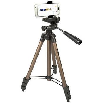Alu Stativ für Smartphone und Kamera 105cm