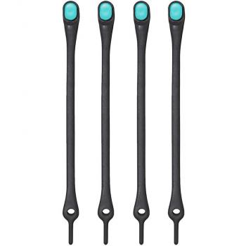 Hickies Schnell‑Schnüre 2.0 in Schwarz & Mint