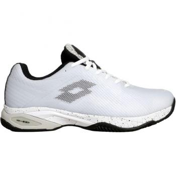 Lotto Mirage 300 III – Footing terre battue Homme Blanc-Noir