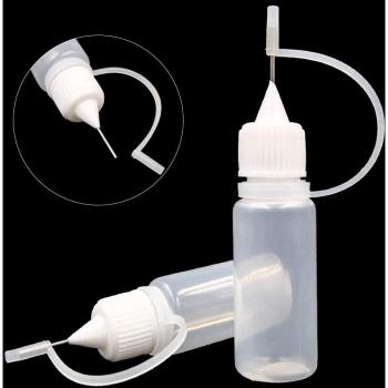 10PCS Squeezable E Liquid Dropper Bottles with Needle Tips (50ML-120ML)