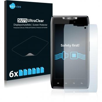 Savvies Transparent Film for Motorola Razr 1 XT910 Display Protection