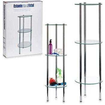Transparent Shower Shelf (31 x 7 x 31 cm)