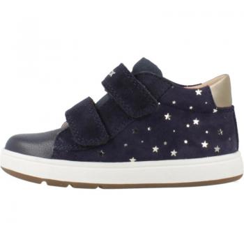 Geox Biglia Baby Sneakers Dunkelmarine/Platin Größe 25