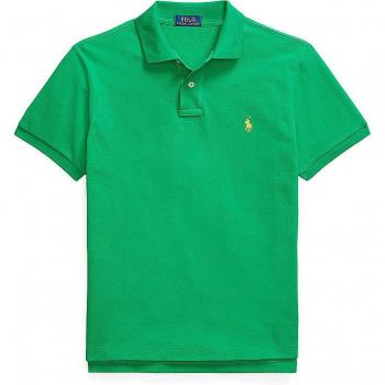 POLO RALPH LAUREN Slim Fit Grünes Poloshirt – XL Herrenmodell