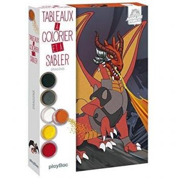 Tableaux à colorier et à sabler