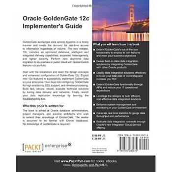 P Jeffries, John: Oracle GoldenGate 12c Implementer's Guide
