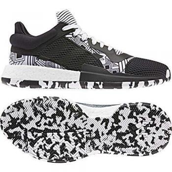 Adidas Performance Marquee Boost Low Herrenbasketballschuhe Schwarz-Weiß, UK 13,5, EU 49 ⅓,