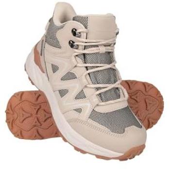Mountain TrailBlazer Women's Waterproof Hikers – Beige, 7”