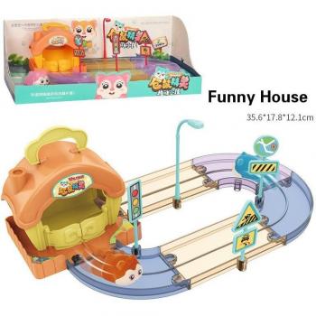 Jouet éducatif Hamster Elven avec maison de croissance