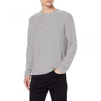 Pull-Over Homme Jack & Jones Jjeslub, Gris (Mélange Gris Clair), Taille M
