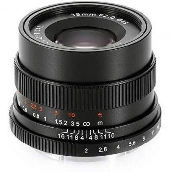 Obiettivo 7Artisans 35mm f/2.0 per Sony E