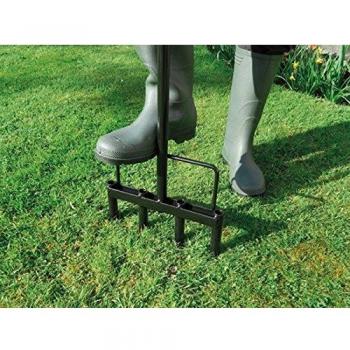 GARLAND Outdoor Turf Aerator – Durable 4‑Prong System