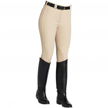 Caldene Women’s Regular Stretch Woven Breeches, Beige, 32”