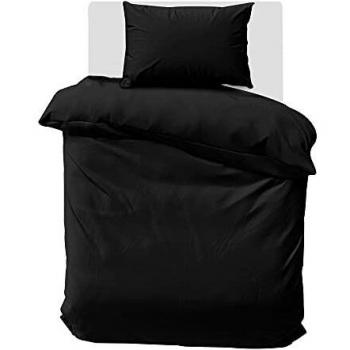 Plain Single Duvet Cover Set