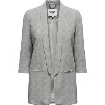 ONLY ONLELLY Blazer für Damen in hellgrau, Größe 42