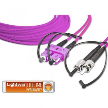 Cavo Fibra Ottica 3m SC-ST MM OM4