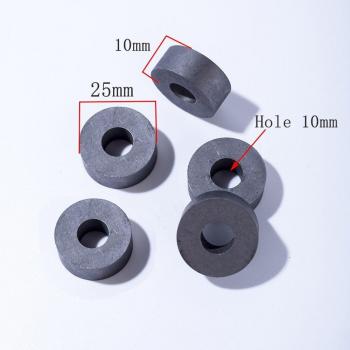 YG8 Tungsten EDM Power Feed Contact 25mm OD 10mm ID 10mm Height