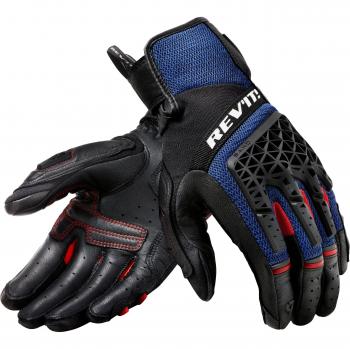 REVIT Guanti Sand 4 Nero Blu L
