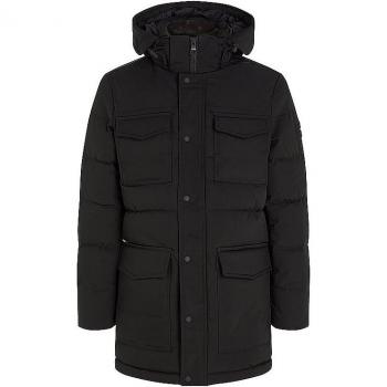 Tommy Hilfiger Parka mit Kapuze schwarz XXL Modell 'ROCKIE UTILITY'