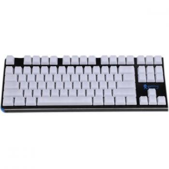 YMDK 1.5mm ABS 61 ANSI ISO Blank Milk Fog Keycap
