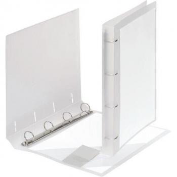 Classeur pour diapositives 4 anneaux A4, largeur 30 mm, avec pochettes