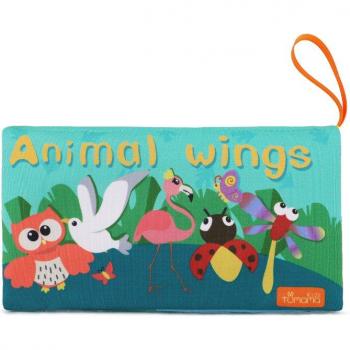 TUMAMA Kids Animal Cloth Rattle Books