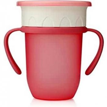 Taza de Aprendizaje Antigoteo Con Asas Kiokids