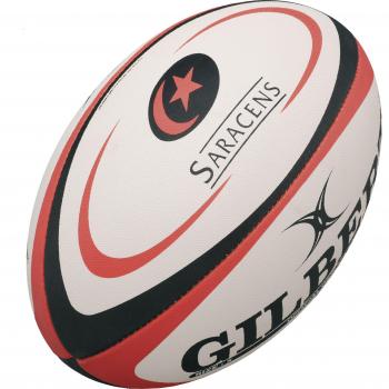 Saracens Replica Matchball – 5 Star – Multi‑Colour