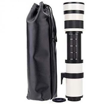 Zoom téléobjectif JINTU 420-800mm f/8.3 pour Canon et Nikon