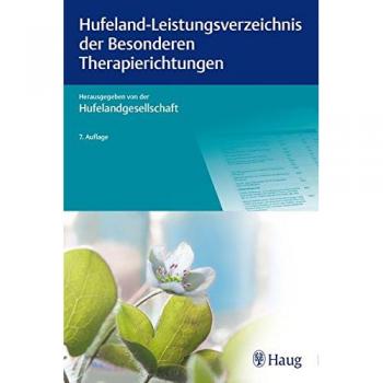 Hufeland-Leistungsverzeichnis der Besonderen Therapierichtungen