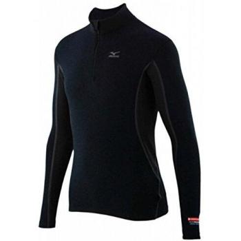 Chemise Mizuno BT Mid W.L/S H/Z Junior 09, Noir, XL
