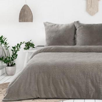 Completo Letto in Flanella 140 x 200 Cm Beige
