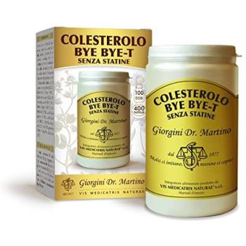Colesterolo Bye‑Bye‑T 200 g – Dr Giorgini (Senza Statine) 400 x 500 mg