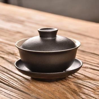 TANGPIN Black Ceramic Tea Cup Set