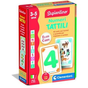 Carte Numeriche Tattili per Montessori – 48 Pagine (Clementoni)
