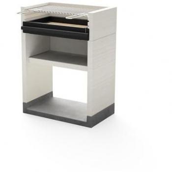 Barbecue Venit Flex Gris/Blanc pour Grillades
