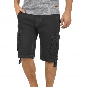 !Solid Vizela Herren Cargo Shorts Bermuda Kurze Hose Aus 100% Baumwolle Regular Fit, Größe:XL, Farbe:Schwarz (9000)