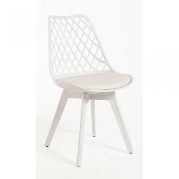 Conjunto de Sillas Mima Suprym 4 piezas blanco