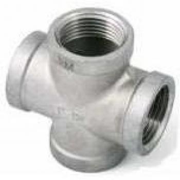 Stainless Steel BSP 3/4 Female Cross A4 (T316) – 150LB Marine Grade Pack