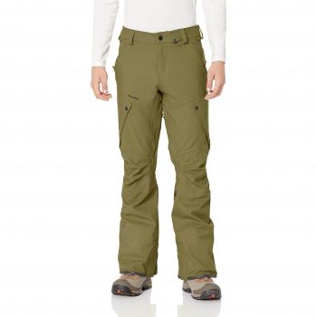 Volcom Herren Modische Schneepants, articulated fit – Militärfarbton – XS