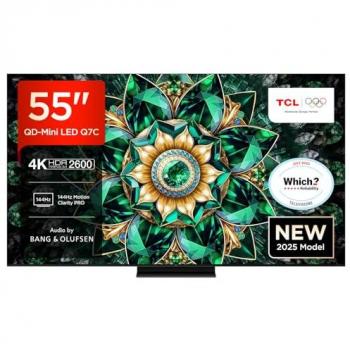 55″ TCL Q7C Mini‑LED 4K Ultra HD Smart TV – Wi‑Fi, Dolby Vision