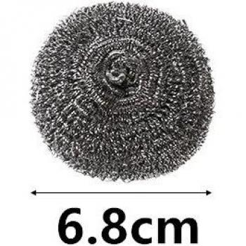 Estropajo de Acero Inoxidable ZOCDOU 6.8 cm para Cocina