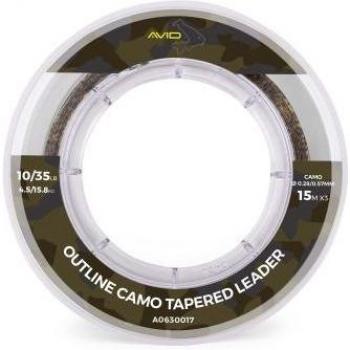 Avid Outline Camo Tapered Leader 15-35Lb