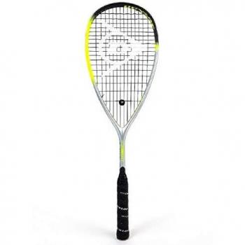 Dunlop Sports Hyperfibre XT 125 Squash – Farbwahl Grün/Silber, einheitliche Größe