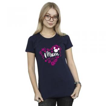 Disney Women’s Mum Heart Minnie Cotton T‑Shirt (XL)