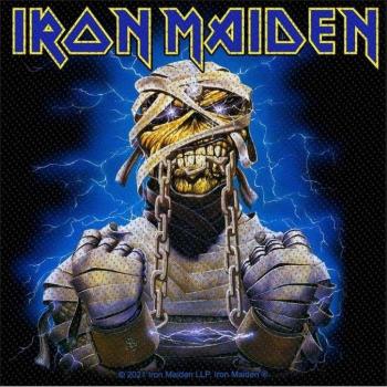 Badge Eddie Powerslave Iron Maiden Taille Unique Bleu/Noir